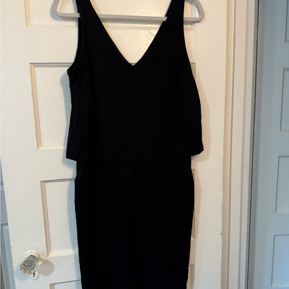 Ralph Lauren Black Backless Dress